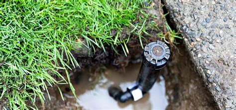 why does my sprinkler head leak|Sprinkler Head Leaking When Off: The Common Causes and。